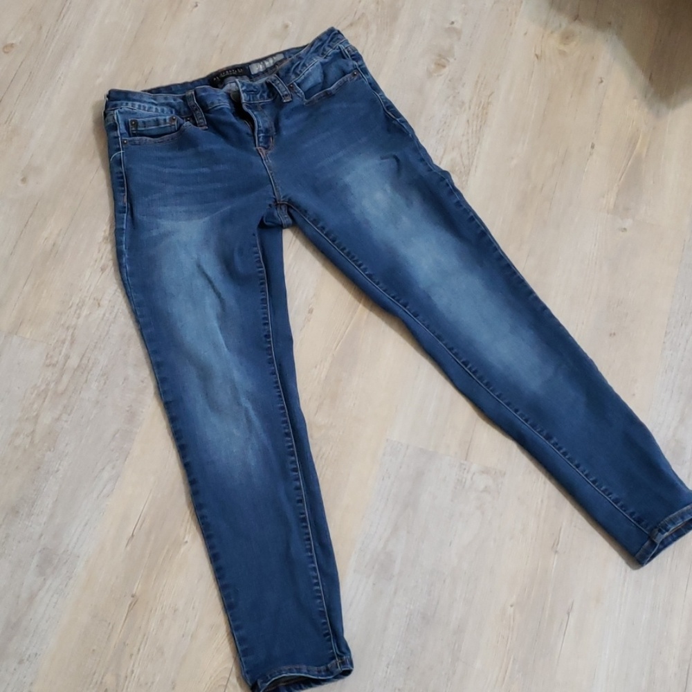 Medium wash jeggings